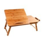 BANDEJA C/SOPORTE PARA NOTEBOOK DE BAMBU 54X34X35